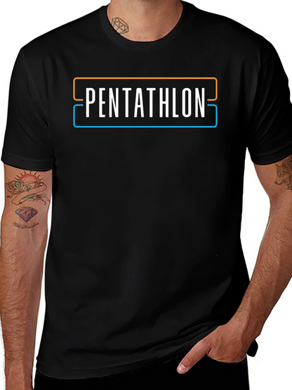 Pentathlon Graphic Tee - Classic Style