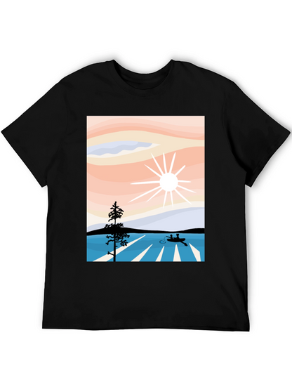 Nature Scenery Graphic T-Shirt