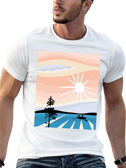 Nature Scenery Graphic T-Shirt