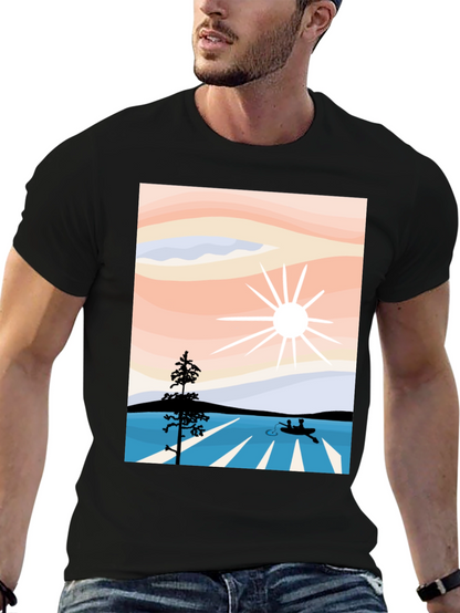 Nature Scenery Graphic T-Shirt