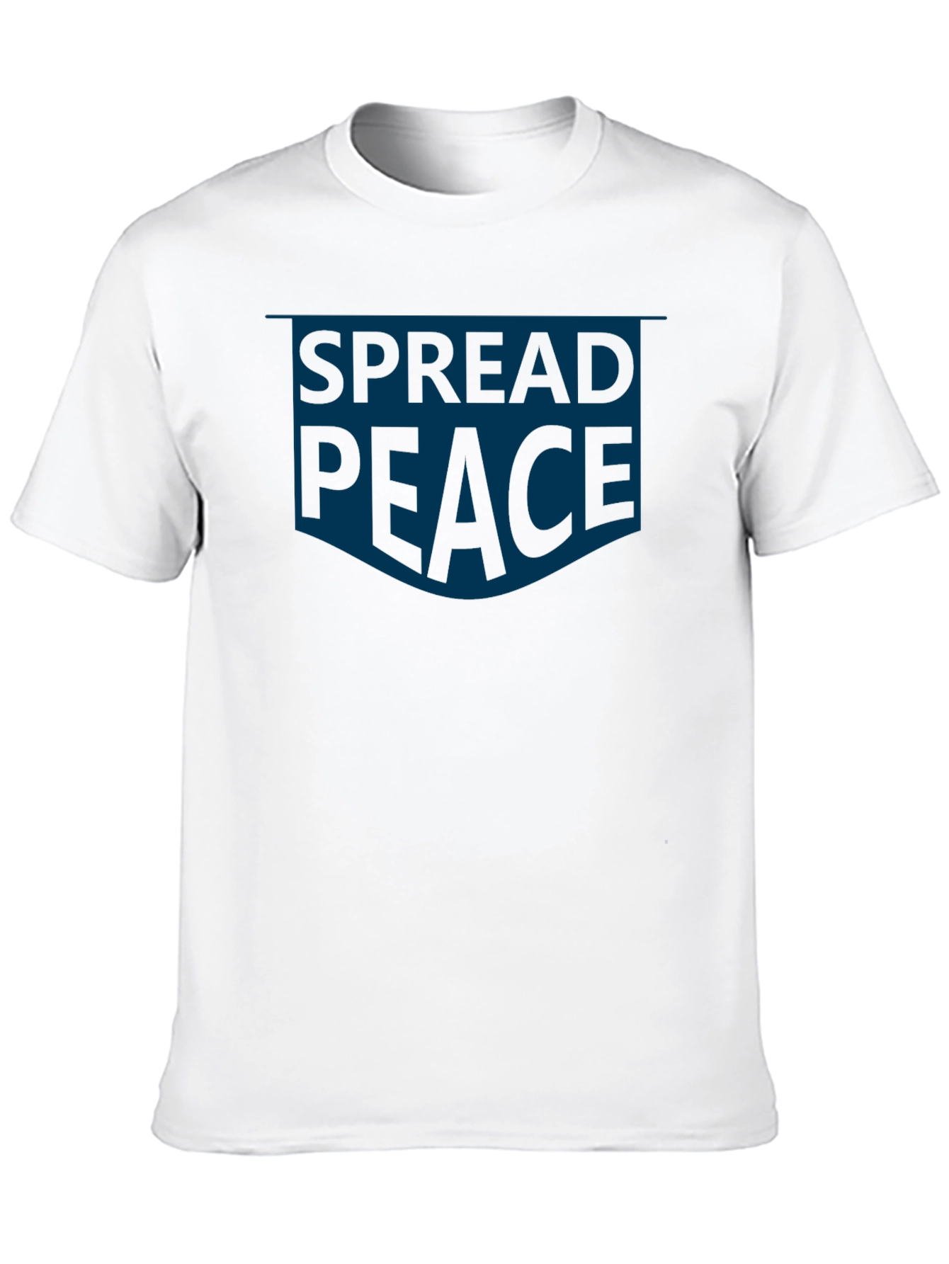 Spread Peace Graphic Tee - Positive Message T-Shirt