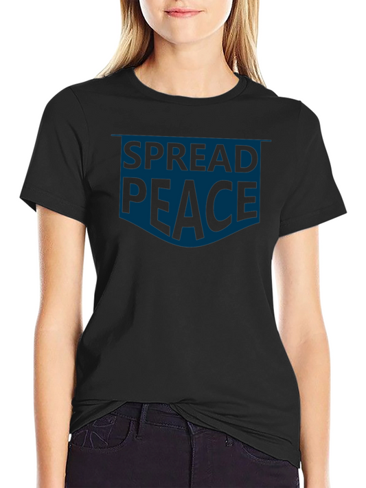 Spread Peace Graphic Tee - Positive Message T-Shirt