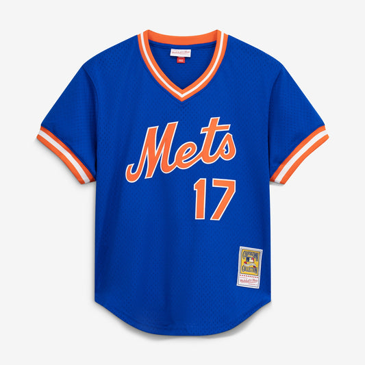 Keith Hernandez New York Mets Mitchell &amp;amp; Ness Authentic Batting Practice Jersey - Royal