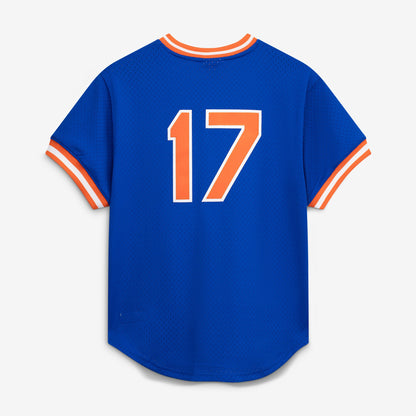 Keith Hernandez New York Mets Mitchell &amp;amp; Ness Authentic Batting Practice Jersey - Royal
