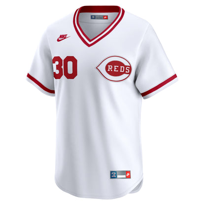 Ken Griffey Cincinnati Reds Nike Throwback Cooperstown Collection Limited Jersey - White