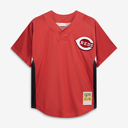Ken Griffey Jr. Cincinnati Reds Mitchell &amp;amp; Ness Authentic Batting Practice Jersey - Red