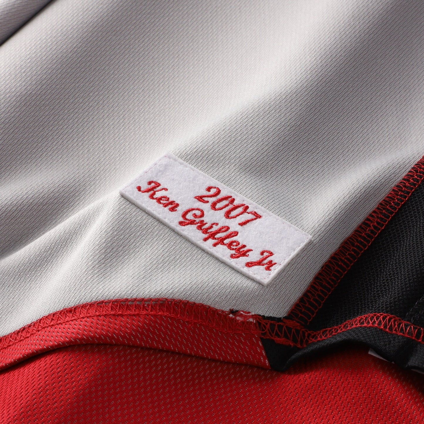 Ken Griffey Jr. Cincinnati Reds Mitchell &amp;amp; Ness Authentic Batting Practice Jersey - Red
