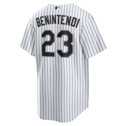 Andrew Benintendi Chicago White Sox Nike Home Official Player Jersey - White/Black