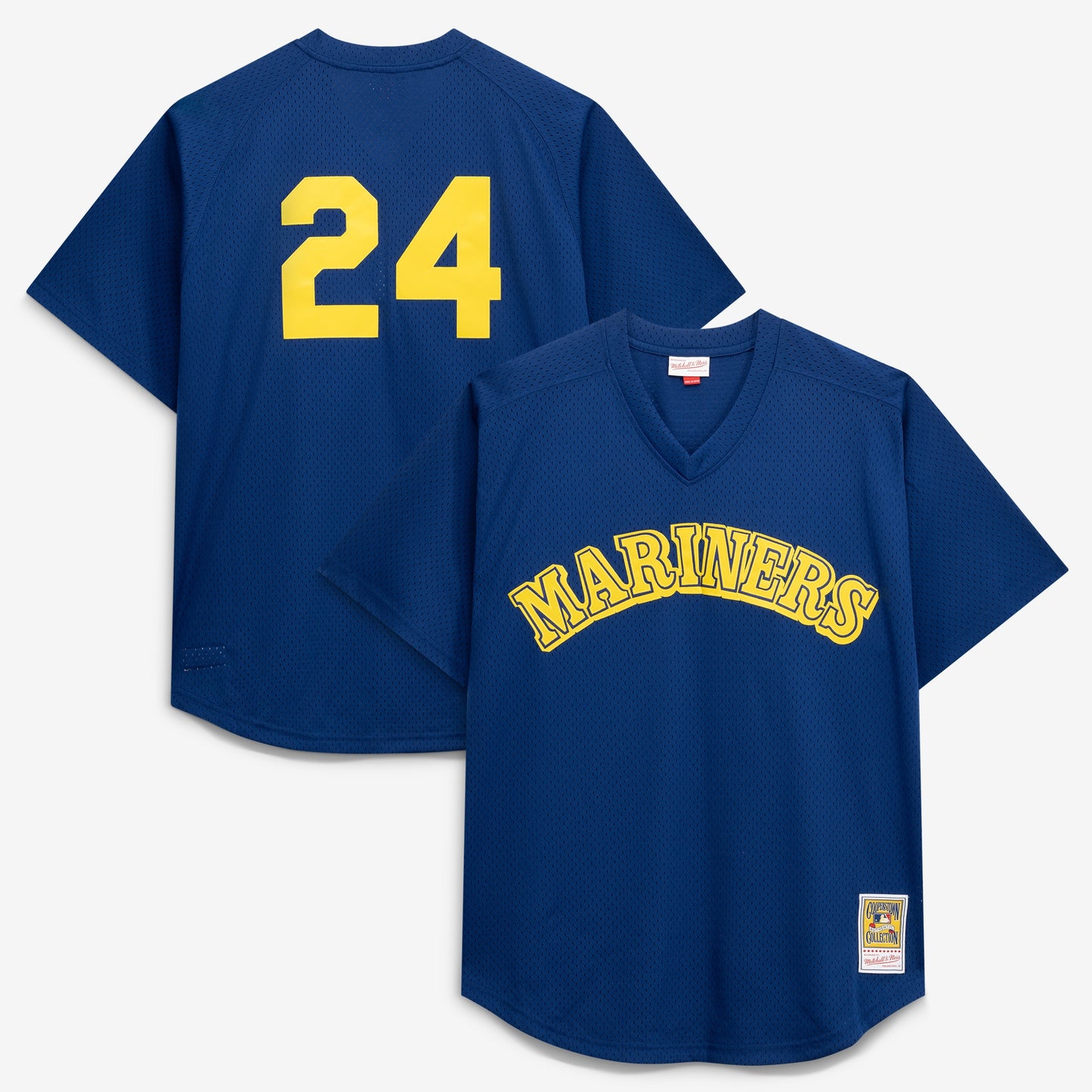 Ken Griffey Jr. Seattle Mariners Mitchell &amp;amp; Ness Big &amp;amp; Tall Cooperstown Collection Mesh Batting Practice Jersey - Royal