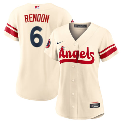 Anthony Rendon Los Angeles Angels Nike Women's City Connect Replica Player Jersey - Cream