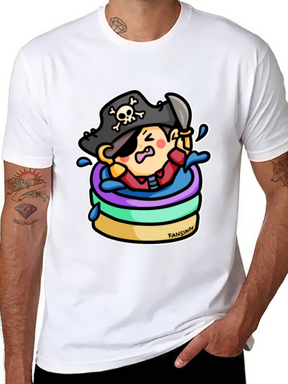 Pirate in a Kiddie Pool Graphic Tee