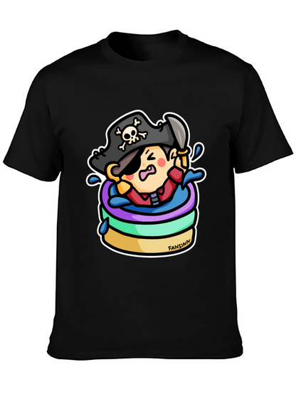 Pirate in a Kiddie Pool Graphic Tee