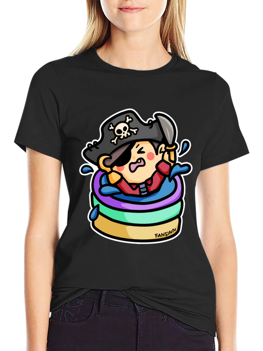 Pirate in a Kiddie Pool Graphic Tee