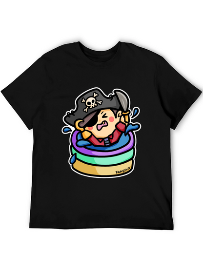 Pirate in a Kiddie Pool Graphic Tee