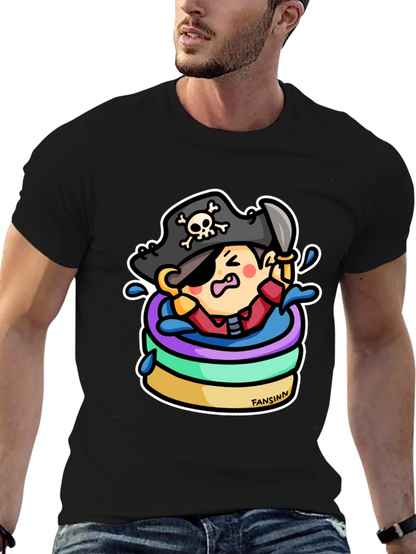 Pirate in a Kiddie Pool Graphic Tee