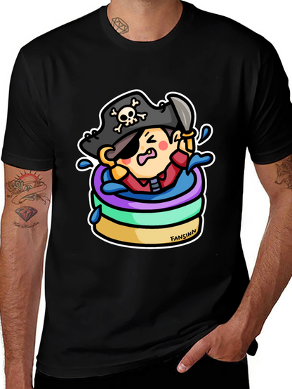 Pirate in a Kiddie Pool Graphic Tee