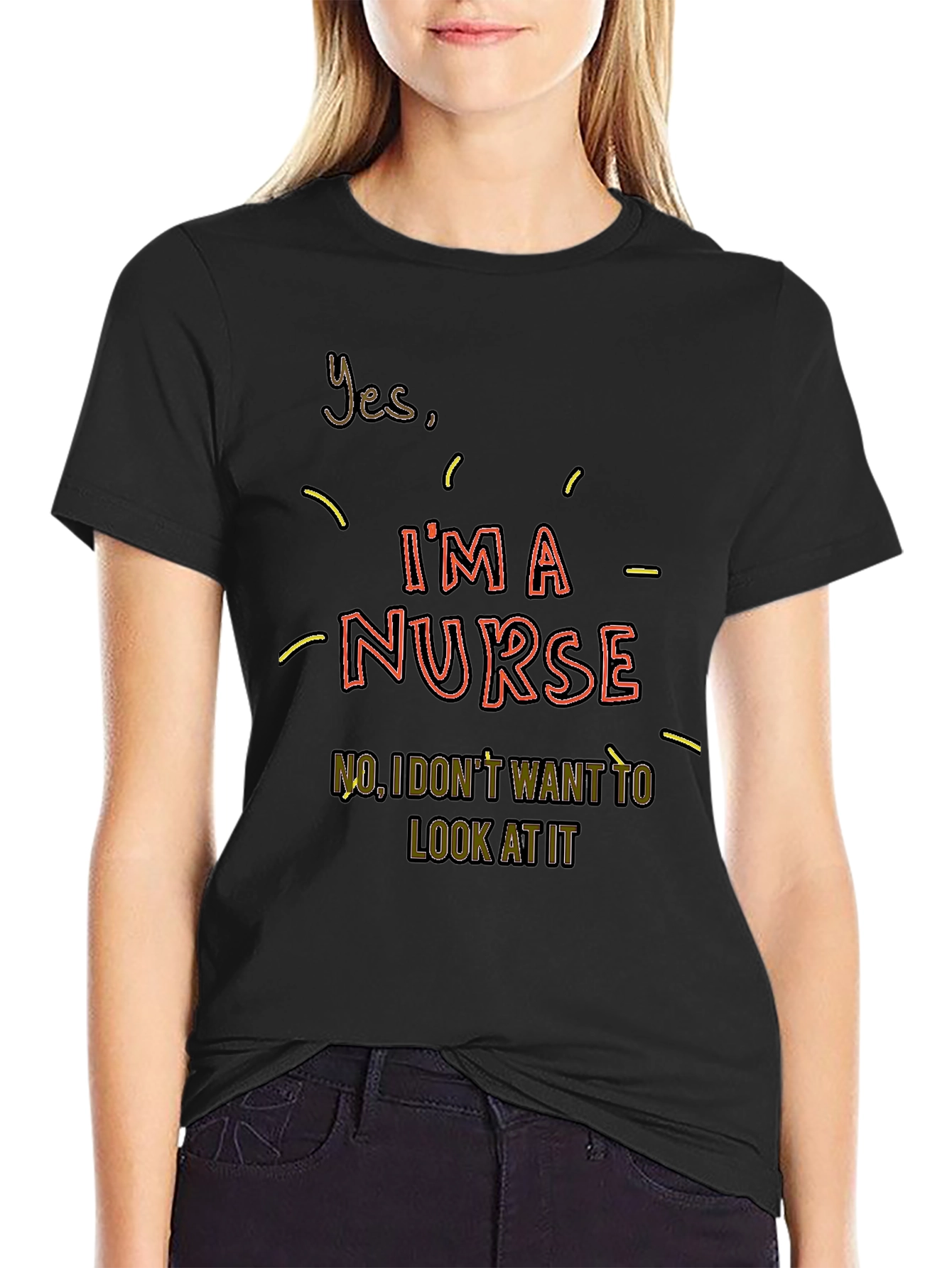 Im a Nurse Graphic T-Shirt