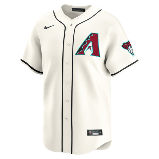 Arizona Diamondbacks Nike Home Limited Custom Jersey - Cream