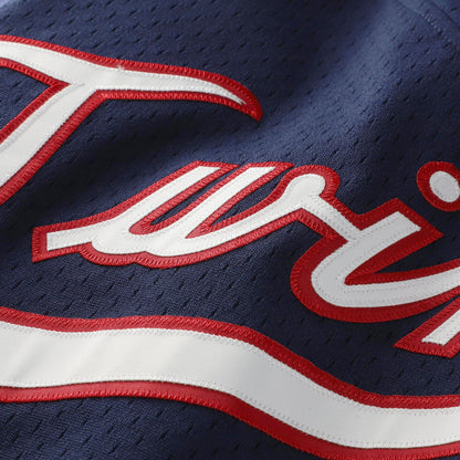 Kirby Puckett Minnesota Twins Mitchell &amp;amp; Ness Authentic Batting Practice Jersey - Navy