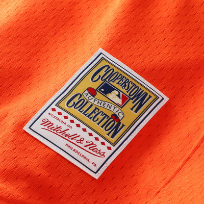 Kirk Gibson Detroit Tigers Mitchell &amp;amp; Ness Cooperstown Collection Mesh Batting Practice Button-Up Jersey - Orange
