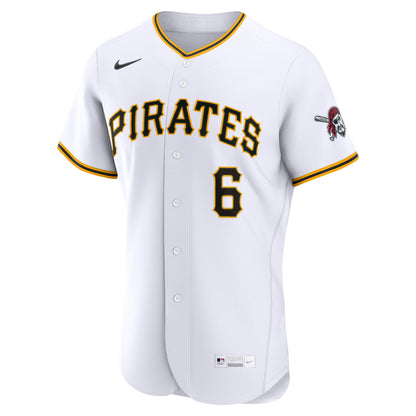 Konnor Griffin Pittsburgh Pirates Nike Home Authentic Jersey - White