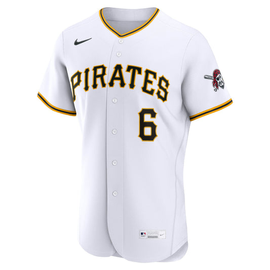 Konnor Griffin Pittsburgh Pirates Nike Home Authentic Jersey - White