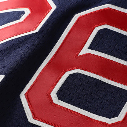 Wade Boggs Boston Red Sox Mitchell &amp;amp; Ness Authentic Batting Practice Jersey - Navy