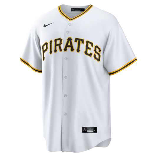 Konnor Griffin Pittsburgh Pirates Nike Home Replica Jersey - White