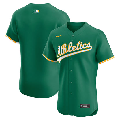 Athletics Nike Alternate Elite Jersey - Kelly Green