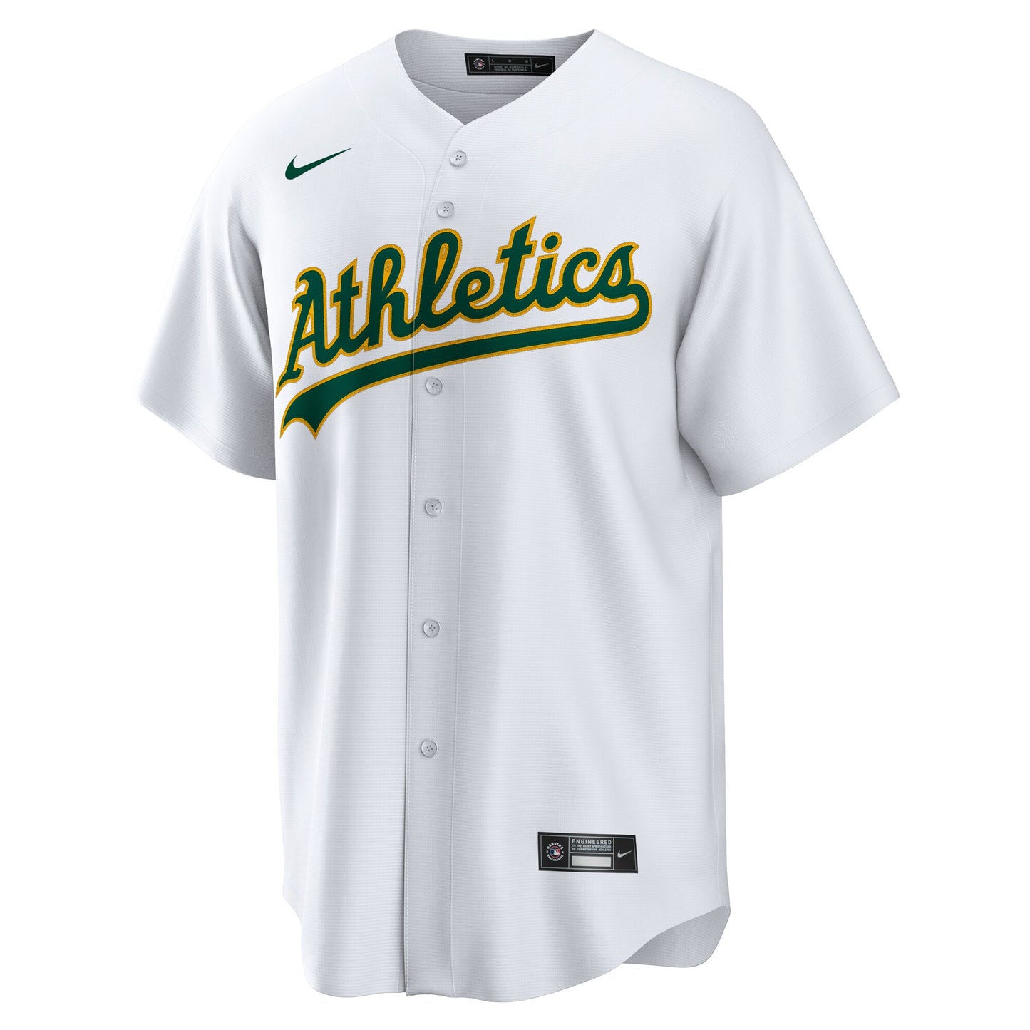 Athletics Nike Home 2025 Jackie Robinson Day Replica Jersey - White