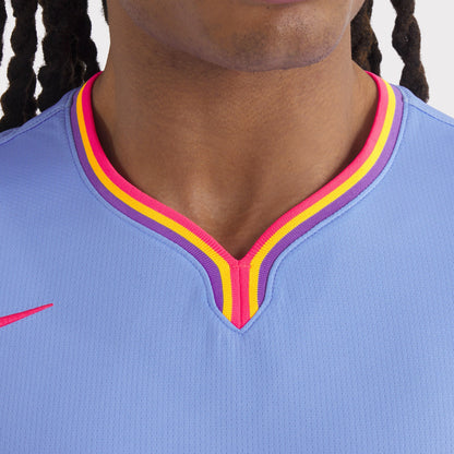 Kris Bryant Colorado Rockies Nike 2025 City Connect Limited Player Jersey - Purple/Light Blue
