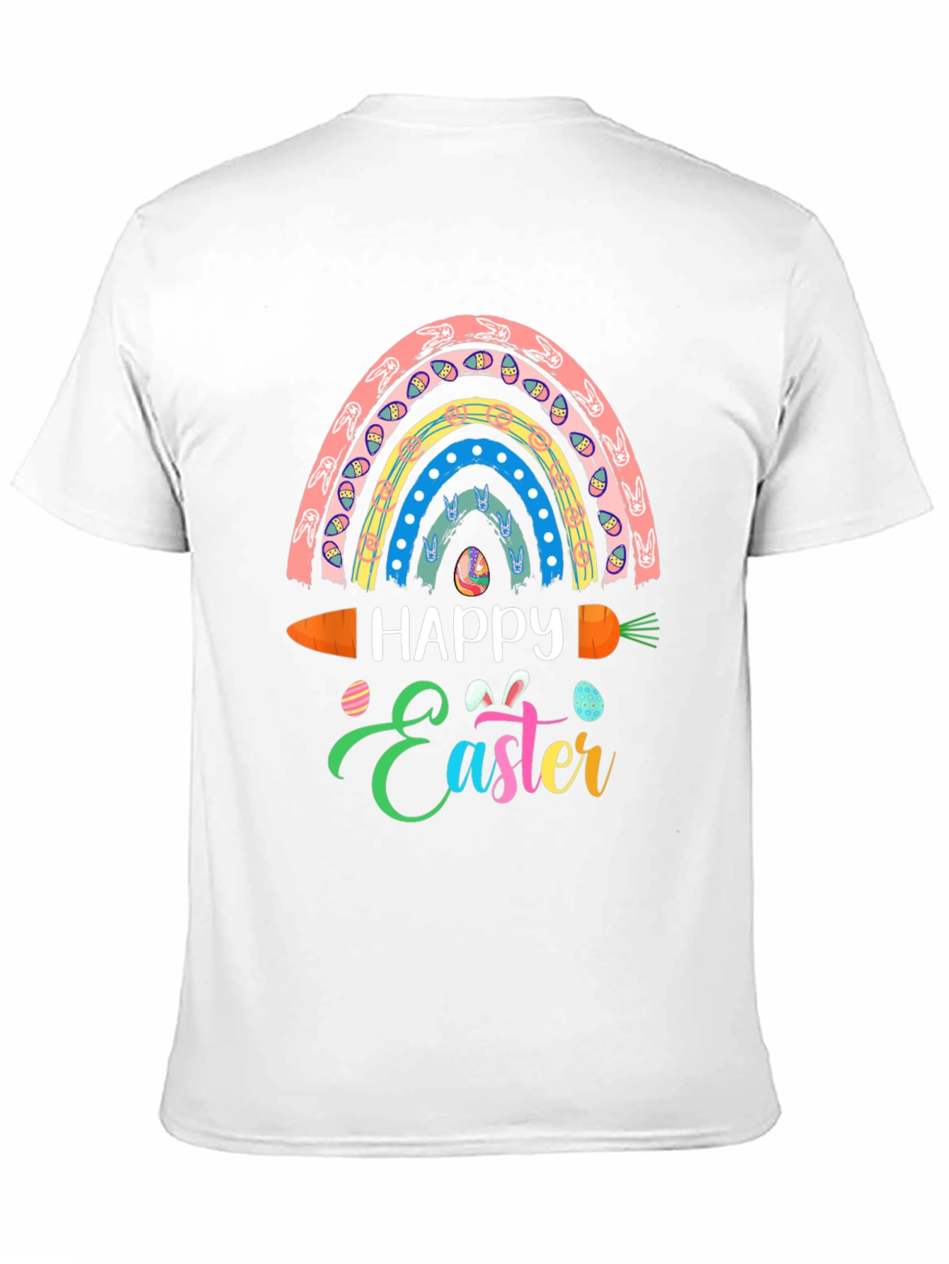 Happy Easter Rainbow Carrot T-Shirt