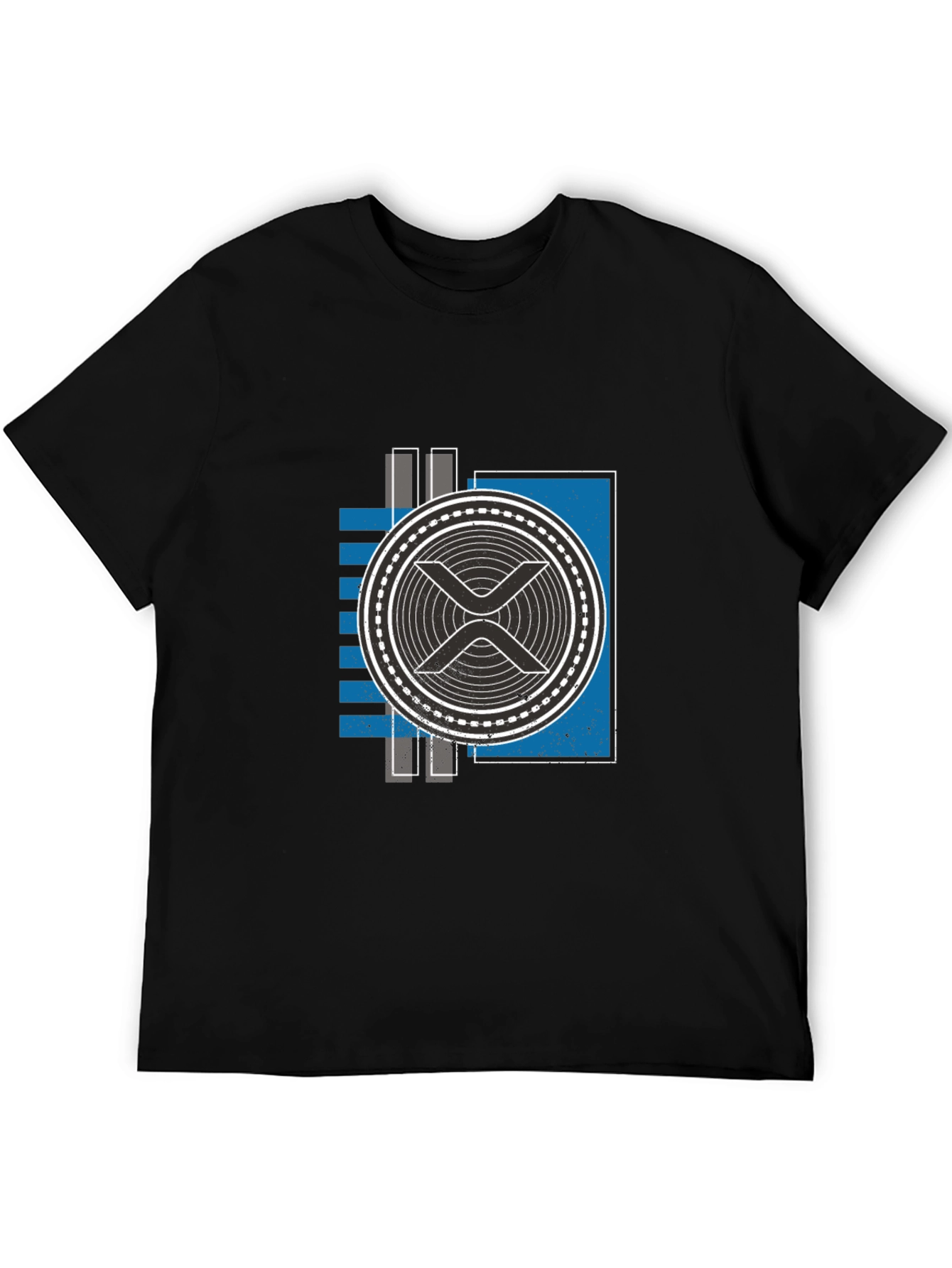 Ripple XRP Crypto Black T-Shirt