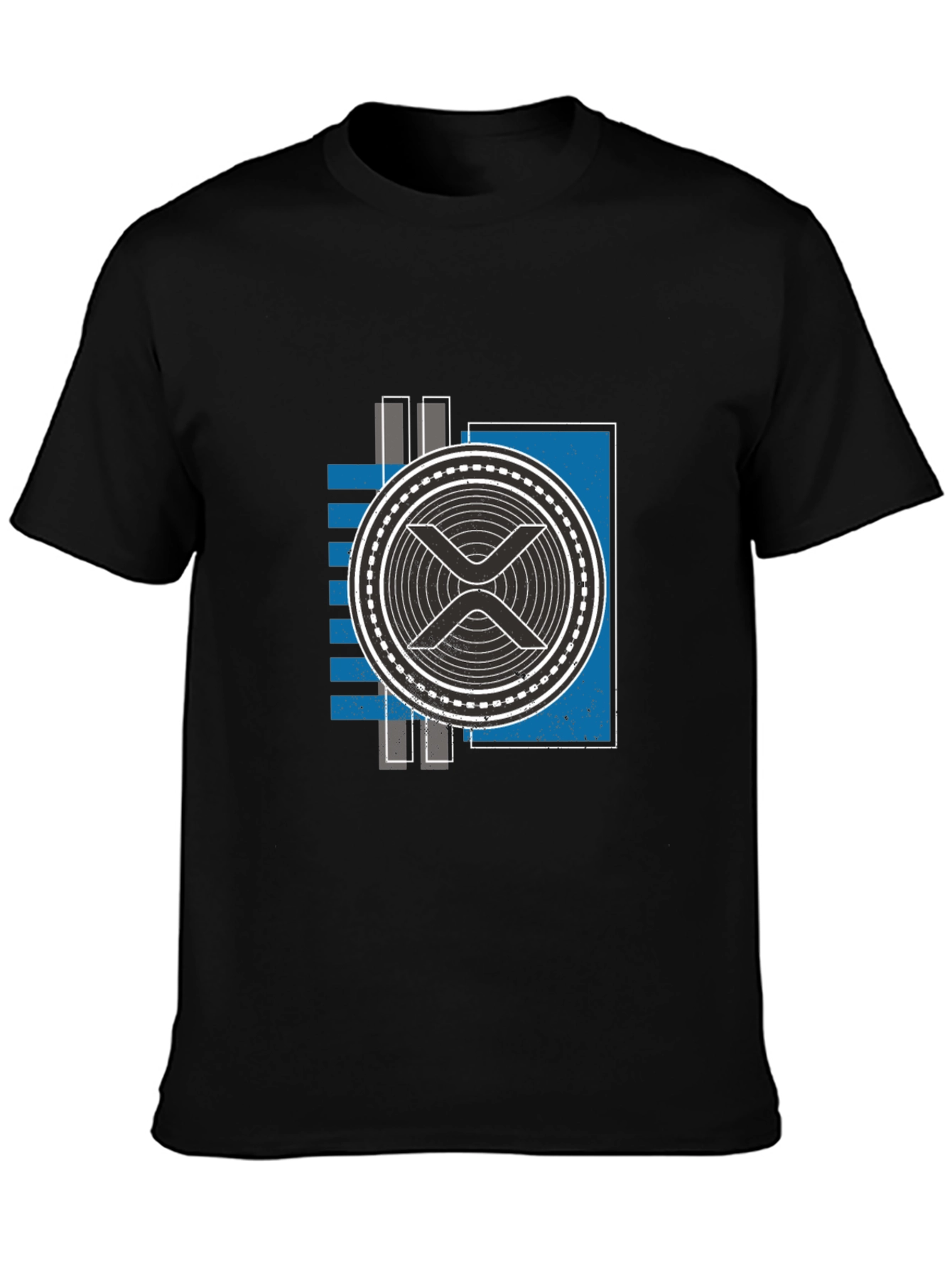 Ripple XRP Crypto Black T-Shirt