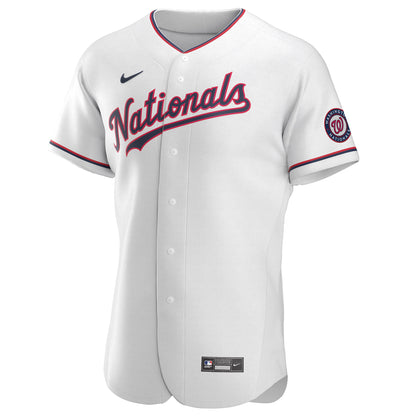 Washington Nationals Nike Alternate Authentic Team Jersey - White