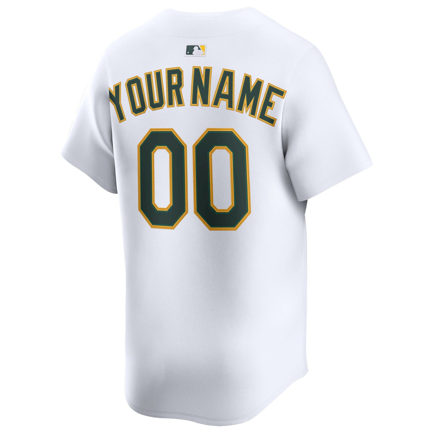Athletics Nike Home Limited Custom Jersey - White