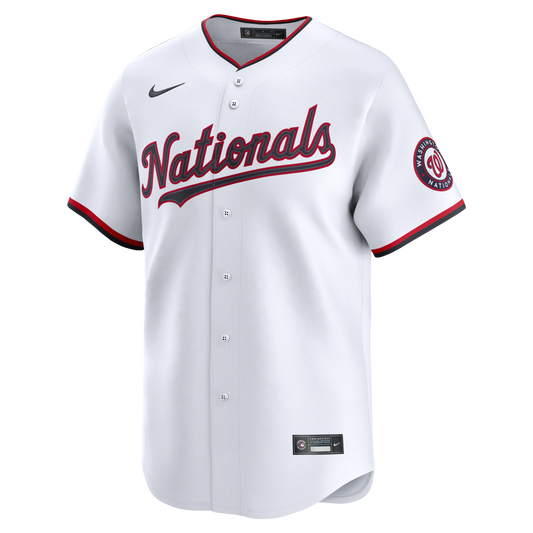 Washington Nationals Nike Home Limited Jersey - White