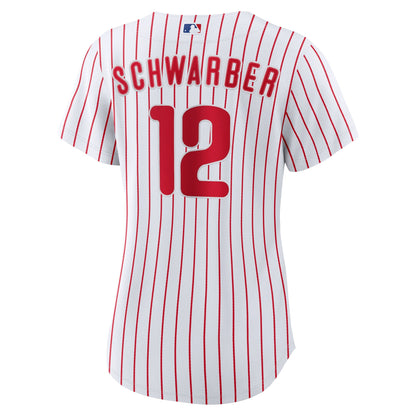 Kyle Schwarber Philadelphia Phillies Nike Women's Home Replica Jersey - White