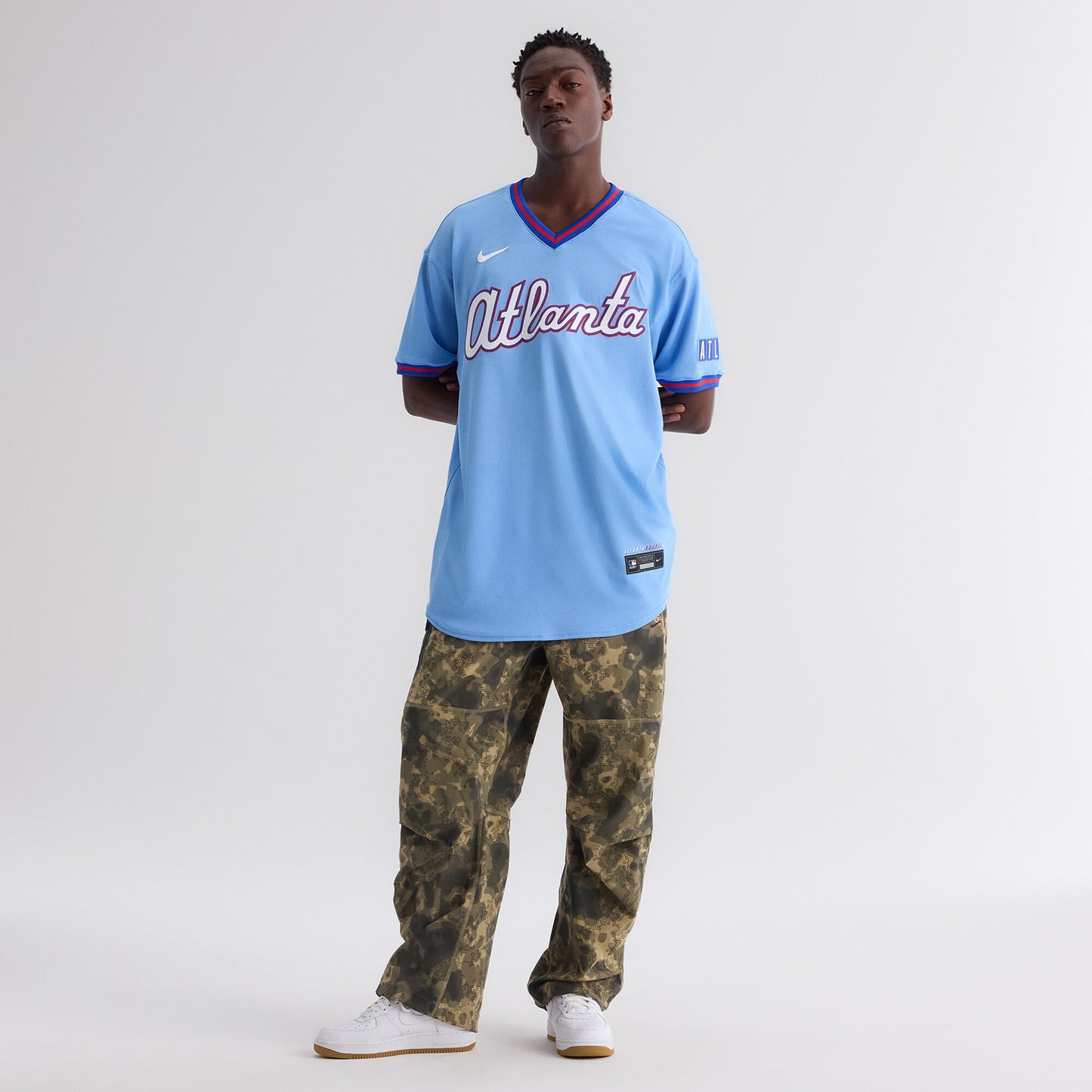 Atlanta Braves Nike 2026 City Connect Authentic Jersey - Powder Blue
