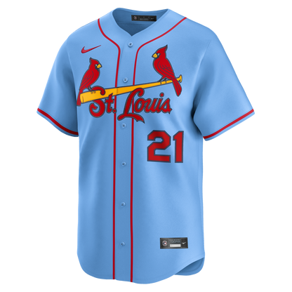 Lars Nootbaar St. Louis Cardinals Nike Alternate Limited Jersey - Light Blue