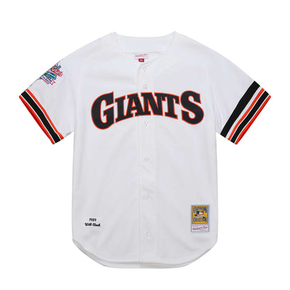 Will Clark San Francisco Giants Mitchell &amp;amp; Ness Cooperstown Collection 1989 Authentic Jersey - White