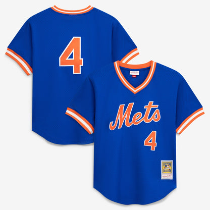 Lenny Dykstra New York Mets Mitchell &amp;amp; Ness Authentic Batting Practice Jersey - Royal
