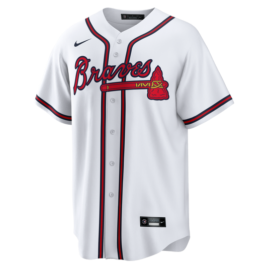 Atlanta Braves Nike Home Big &amp;amp; Tall Replica Jersey - White
