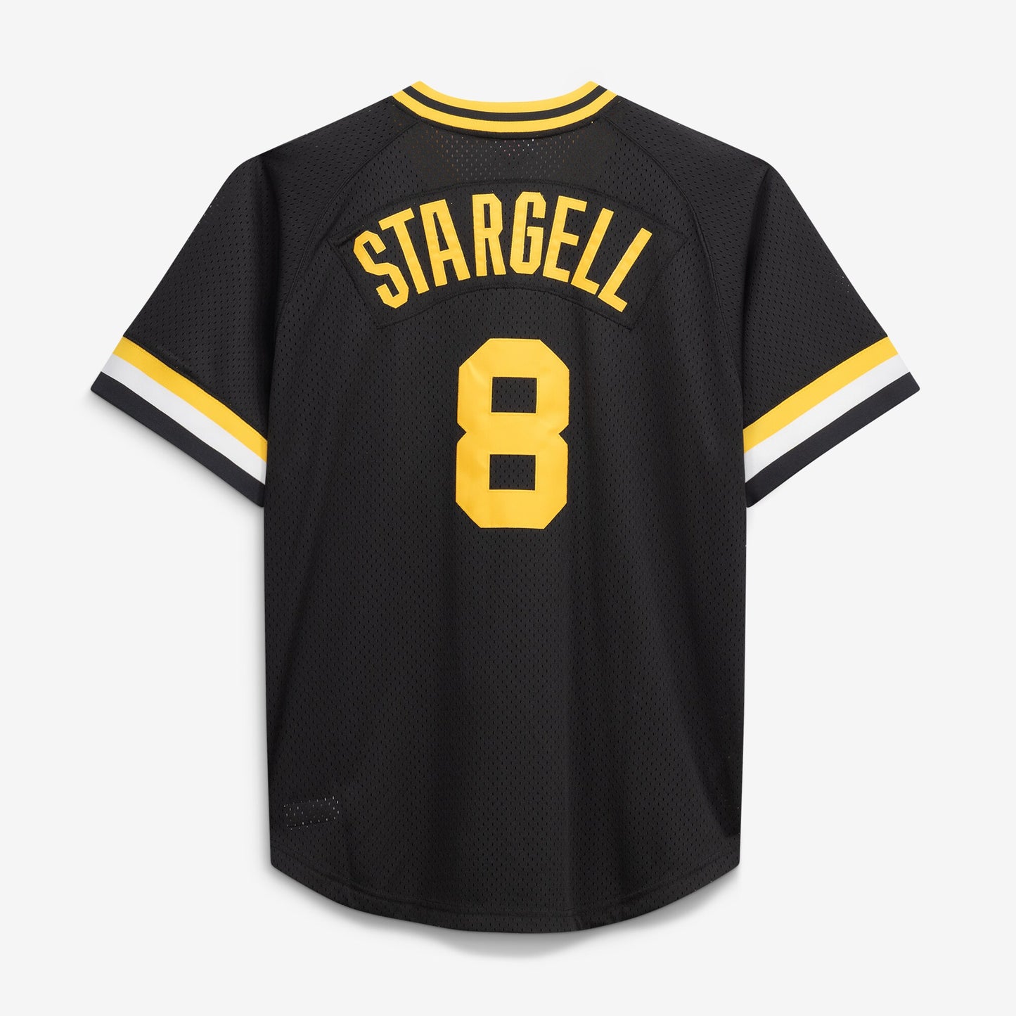 Willie Stargell Pittsburgh Pirates Mitchell &amp;amp; Ness Cooperstown Collection Big &amp;amp; Tall Mesh Batting Practice Jersey - Black