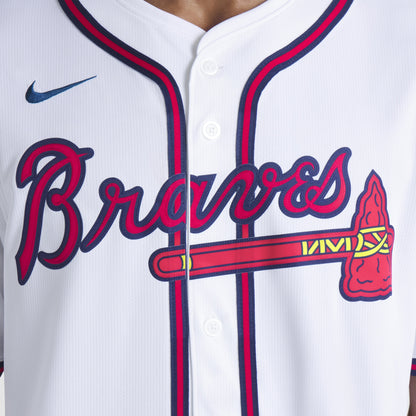 Atlanta Braves Nike Home Limited Jersey - White