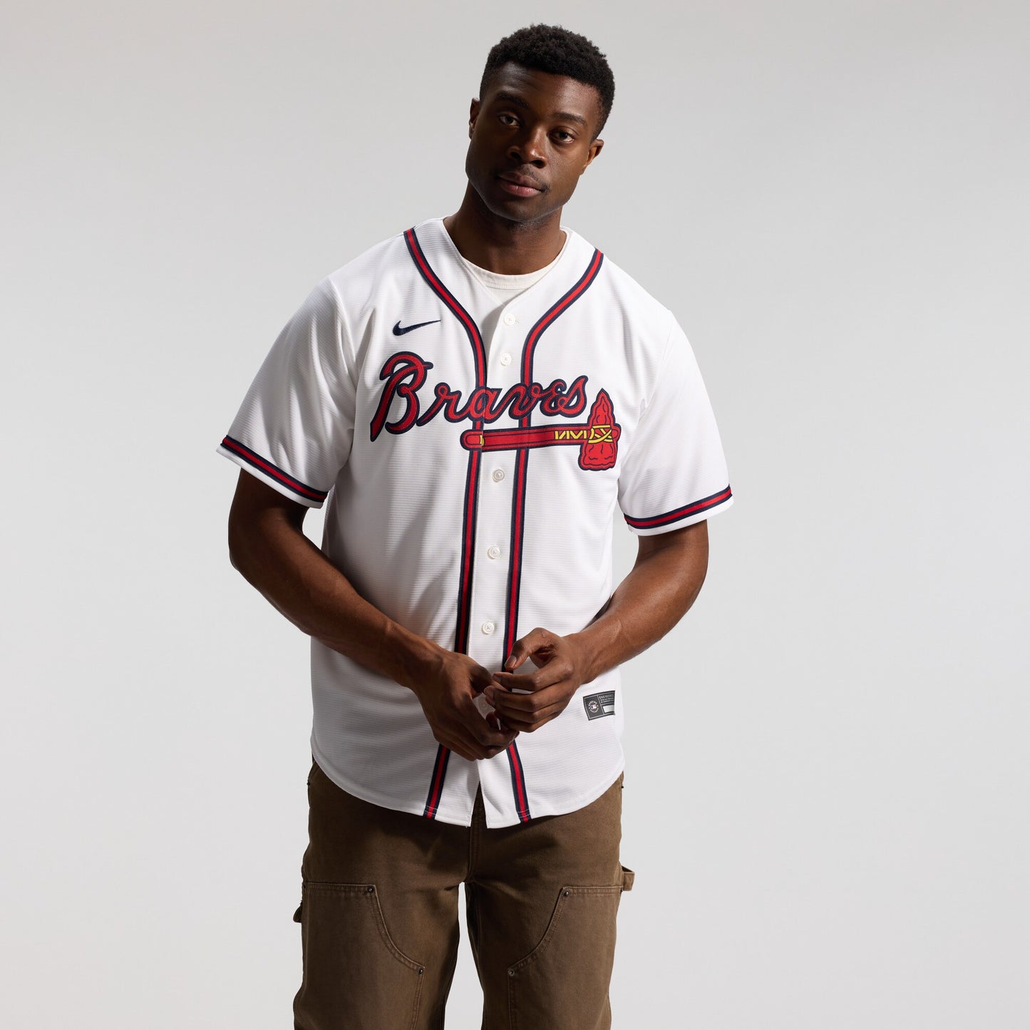 Atlanta Braves Nike Home Replica Jersey - White