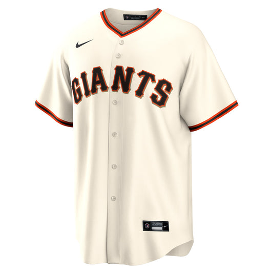 Willy Adames San Francisco Giants Nike Home Replica Jersey - Cream