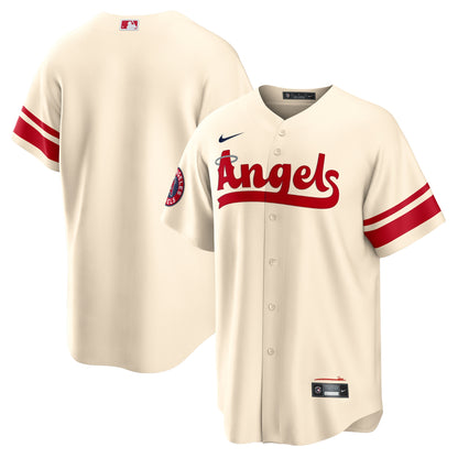 Los Angeles Angels Nike City Connect Replica Team Jersey - Cream