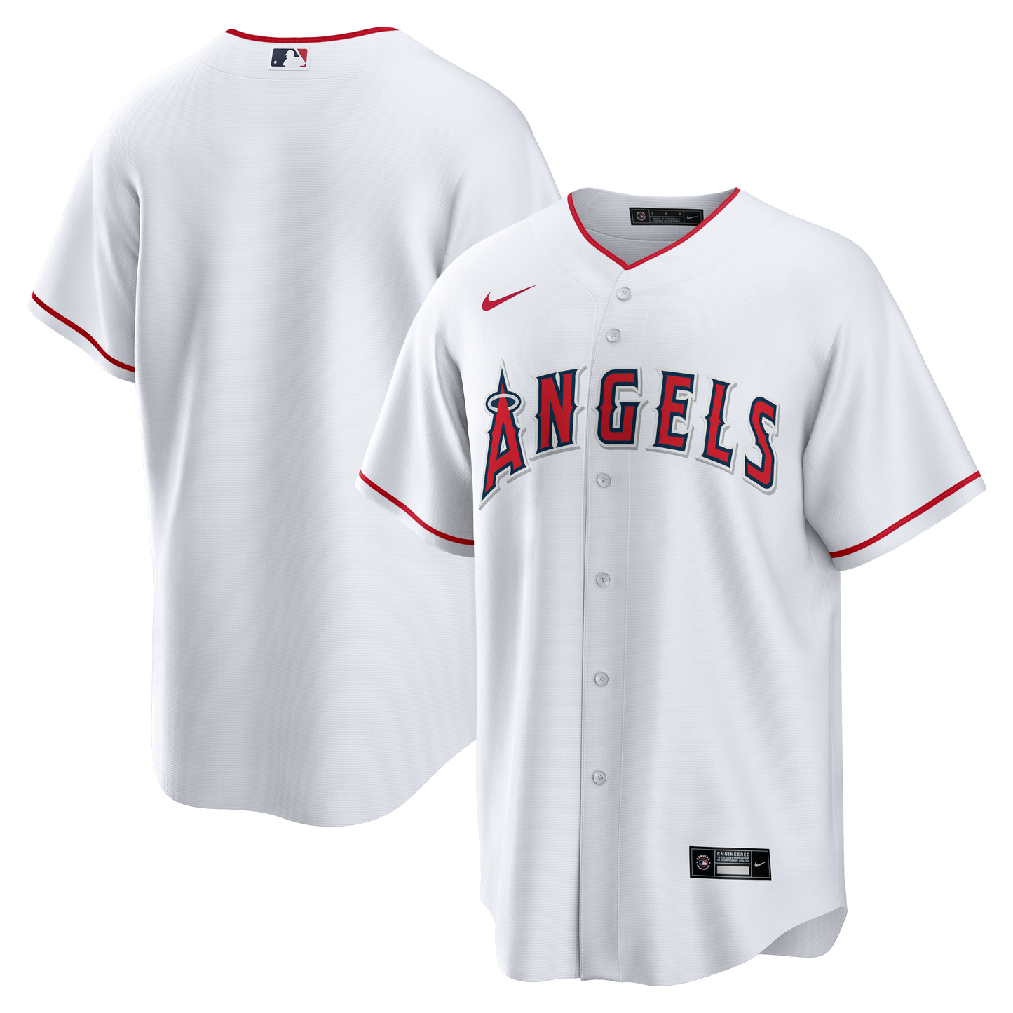 Los Angeles Angels Nike Home Big &amp;amp; Tall Replica Jersey - White