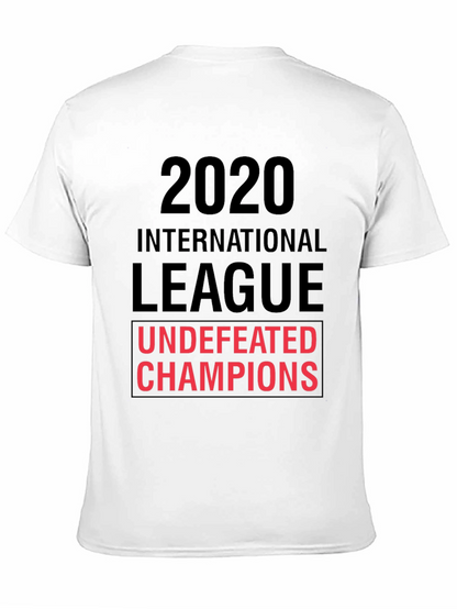 2020 International League Undefeated Champions Black T-Shirt